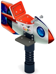 Ракета - Качалка на пружине - ИО 22.14.02-01, фото 2