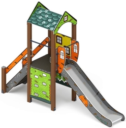 Играйте с нами (Город) - ДИК 2.01.1.01-11 - Игровой комплекс H=1200, фото 1