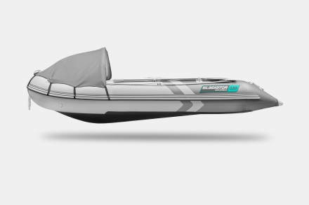 Gladiator C 330 AL ACTIVE Светло-темносерый моторная лодка ПВХ Алюминиевый пайол, фото 9