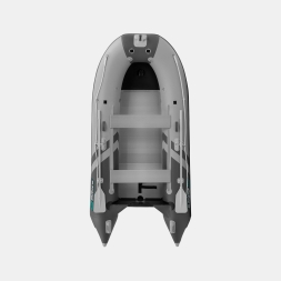 Gladiator C 330 AL ACTIVE Светло-темносерый моторная лодка ПВХ Алюминиевый пайол, фото 4