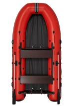 Моторная лодка ПВХ Фрегат 390 FM Light Jet/L/S (ФМ Лайт Джет/Л/С) Серый