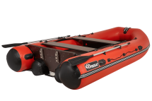 Моторная лодка ПВХ Фрегат 390 FM Light Jet/L/S (ФМ Лайт Джет/Л/С) Серый