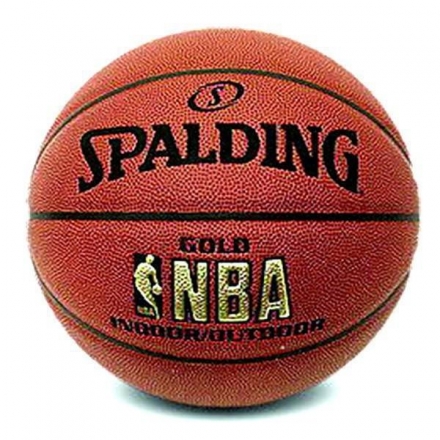 Мяч баскетбольный Spalding NBA Gold, фото 1