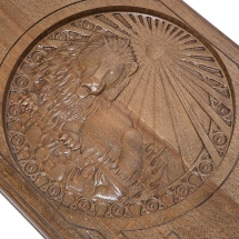 Нарды резные "Зодиак Лев", Ustyan Нарды резные "Зодиак Лев", Ustyan