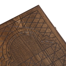 Нарды резные "Зодиак Лев", Ustyan Нарды резные "Зодиак Лев", Ustyan