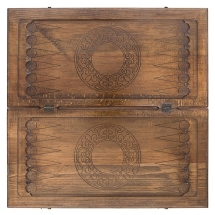 Нарды резные "Зодиак Лев", Ustyan Нарды резные "Зодиак Лев", Ustyan