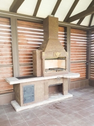 Печь № 20 — Печь барбекю с печью под казан (Большая топка), фото 6