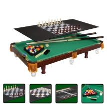 БИЛЬЯРДНЫЙ СТОЛ FORTUNA ПУЛ 3ФТ 4 В 1 С КОМПЛЕКТОМ АКСЕССУАРОВ БИЛЬЯРДНЫЙ СТОЛ FORTUNA ПУЛ 3ФТ 4 В 1 С КОМПЛЕКТОМ АКСЕССУАРОВ