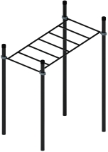 Воркаут ЛОВ 89 серый ВТ 101.07-03 Воркаут ЛОВ 89 серый ВТ 101.07-03