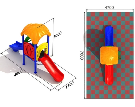Детская площадка Кувшинка 1.2.1, фото 2