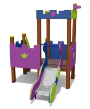 Игровой комплекс 070281.21 H=650 для детей 2-4 года для уличной площадки Игровой комплекс 070281.21 H=650 для детей 2-4 года для уличной площадки