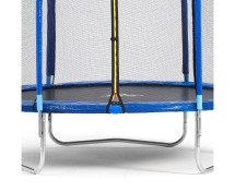 Батут DFC Trampoline Fitness 8ft наружн.сетка, синий (244см)