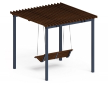 Пергола Релакшн с диваном (без поликарбоната) Пергола Релакшн с диваном (без поликарбоната)