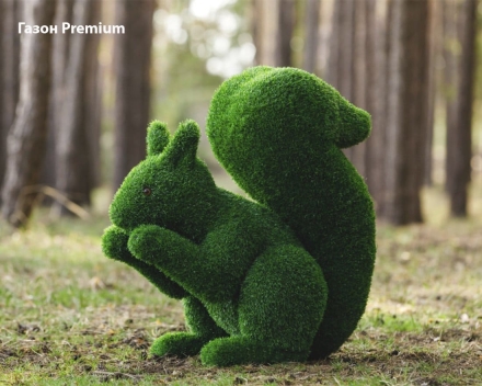 Топиари Белочка - газон Eco, фото 3