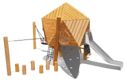 Игровой комплекс Эко VST 0024/8 для детской площадки, фото 2 Игровой комплекс Эко VST 0024/8 для детской площадки, фото 2