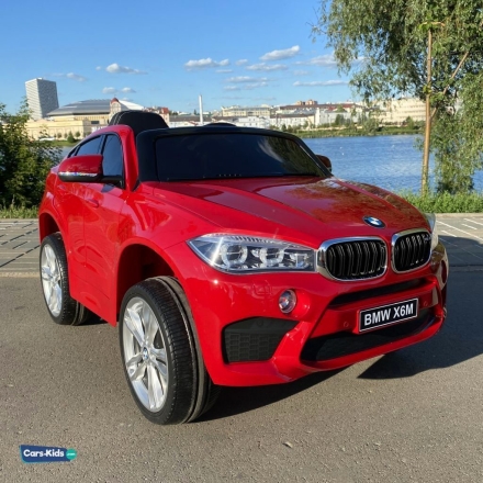 Электромобиль BMW X6M Mini JJ2199 красный, фото 1