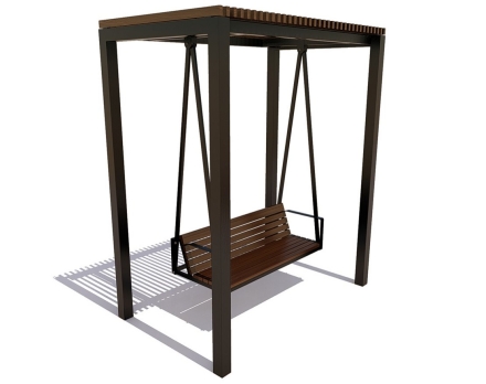 Качели Лофт, лиственница, фото 2