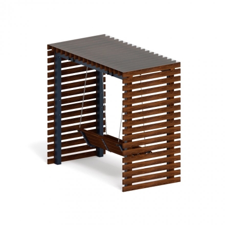 Пергола с диваном Гармония уюта-3 (с поликарбонатом), фото 2