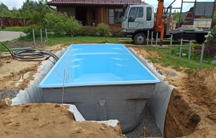 Бассейн 6,12х3х1,68м. Эйгер Marshall Pools (чаша), фото 5