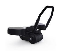 Тренажёр для пресса AB Roller SND чёрный с ковриком 45 х 30 x 3.5 cм