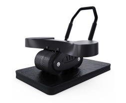 Тренажёр для пресса AB Roller SND чёрный с ковриком 45 х 30 x 3.5 cм, фото 2 Тренажёр для пресса AB Roller SND чёрный с ковриком 45 х 30 x 3.5 cм, фото 2
