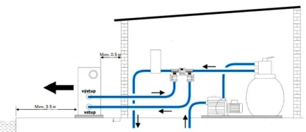 Тепловой насос Mountfield Azuro Inverter 16 кВт + WiFi, фото 5