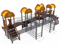 Детский игровой комплекс Солнышко Лучик-2 ДИО 03073, фото 3