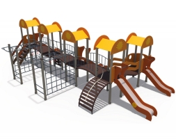 Детский игровой комплекс Солнышко Лучик-2 ДИО 03073, фото 2