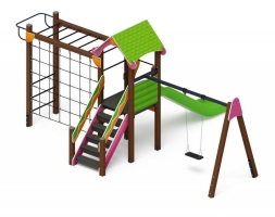 Детская игровая площадка Лукоморье ДИК 2.25.03-01 H=1200, фото 3 Детская игровая площадка Лукоморье ДИК 2.25.03-01 H=1200, фото 3