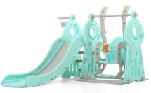 Горка + качели "Маяк" PS-043-М ментол Горка + качели "Маяк" PS-043-М ментол