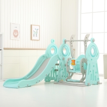 Горка + качели "Маяк" PS-043-М ментол Горка + качели "Маяк" PS-043-М ментол
