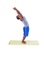 Коврик для йоги 5 мм желто-голубой Коврик для йоги 5 мм желто-голубой