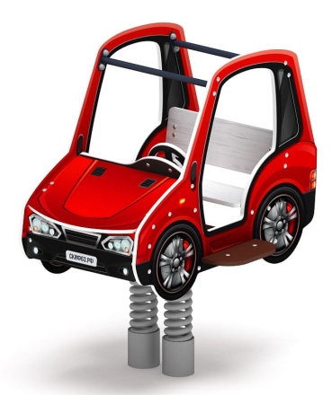 Машинка - Качалка на пружине двухместная машинка - ИО 23.03.01-03.И1, фото 1