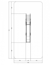 Горка большая - ИО 41.01.08-01 - (Граффити) H=1500 Горка большая - ИО 41.01.08-01 - (Граффити) H=1500