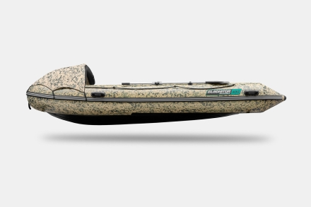 Gladiator E 450 PRO AIR Цифровой камуфляж моторная лодка ПВХ, фото 4