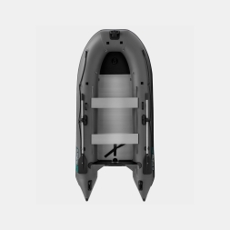 Gladiator C 330 AL ACTIVE Темно-серый моторная лодка ПВХ Алюминиевый пайол, фото 4