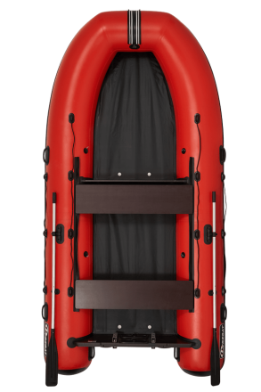 Моторная лодка ПВХ Фрегат 390 FM Light Jet/L/S (ФМ Лайт Джет/Л/С) Зеленый, фото 1