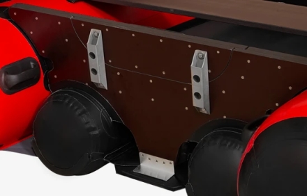 Моторная лодка ПВХ Фрегат 390 FM Light Jet/L/S (ФМ Лайт Джет/Л/С) Зеленый, фото 8