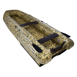 Моторная лодка ПВХ GOLFSTREAM MF 430 light jet под водомет камуфляж, фото 1