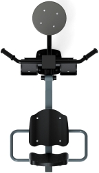 Жим ногами+Твистер (серый) - Уличный тренажер - СТ 022-13, фото 4