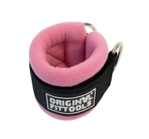 Ремень для тренировки мышц рук регулируемый розовый (D-кольцо) Ремень для тренировки мышц рук регулируемый розовый (D-кольцо)