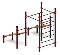 Воркаут 108 красный ВТ 12.16-01, фото 3 Воркаут 108 красный ВТ 12.16-01, фото 3