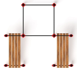 Воркаут 108 красный ВТ 12.16-01, фото 5 Воркаут 108 красный ВТ 12.16-01, фото 5