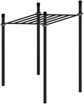 Воркаут ЛОВ 108 серый ВТ 102.07-03 Воркаут ЛОВ 108 серый ВТ 102.07-03