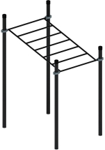 Воркаут ЛОВ 108 серый ВТ 102.07-03 Воркаут ЛОВ 108 серый ВТ 102.07-03