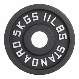 Диск 51 мм. чугунный окрашенный  5 кг (модель: D4), фото 1