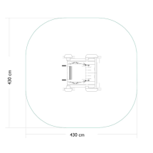 Качалка для кресла-коляски Автомобиль Качалка для кресла-коляски Автомобиль