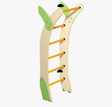 Детский спортивный комплекс (ДСК) &quot;Карусель&quot; Луна маленькая, зеленые лепестки, фото 1