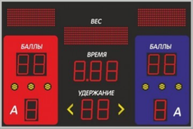 Табло для самбо одностороннее ТС 150-II (№1) , фото 1
