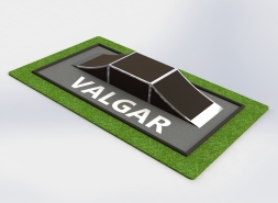 Флайбокс, трамплин, радиусный холм, фото 1